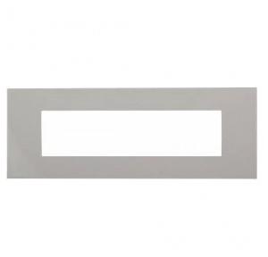 Legrand Arteor White Plate With Frame, 8 M, 5757 50